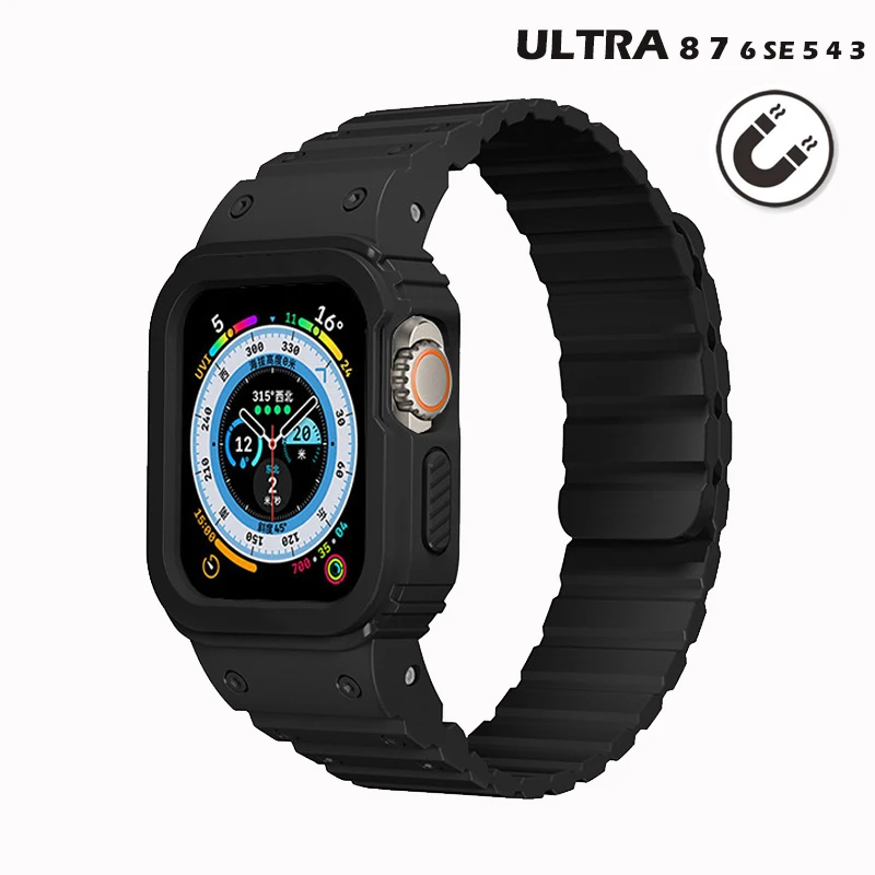 Спортивный защитный чехол-бампер для Apple Watch 49 мм 41 мм 40 мм, силиконовый ремешок для iWatch Series Ultra 8 7 6 5 4 3 se 44 мм 45 мм
Спортивный защитный чехол-бампер для Apple Watch 49 мм 41 мм 40 мм, силиконовый ремешок для iWatch Series Ultra 8 7 6 5 4 3 se 44 мм 45 мм