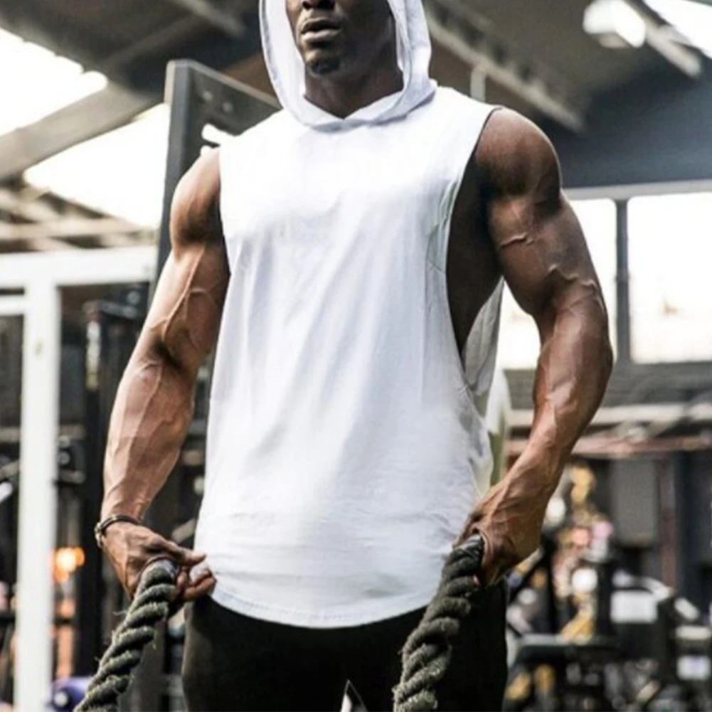 Vest Mens Tank Tops Hoodie M-3XL Muscle Plus Size Sleeveless Slim Fit T-Shirt Workout Tee Bodybuilding Breathable
Vest Mens Tank Tops Hoodie M-3XL Muscle Plus Size Sleeveless Slim Fit T-Shirt Workout Tee Bodybuilding Breathable