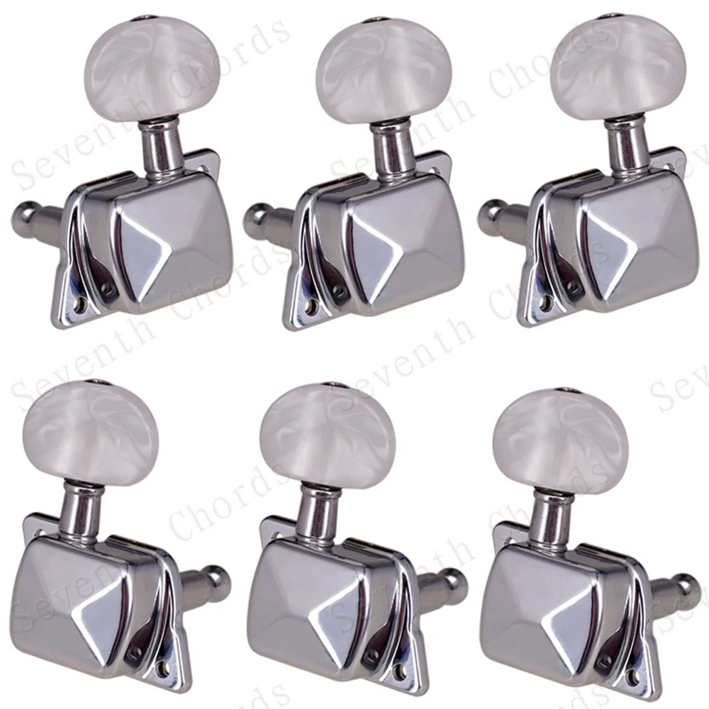 A Set White Pearl Small Oval Button Semiclosed String Tuners Tuning Pegs Keys Machine Heads for Acoustic Guitar
A Set White Pearl Small Oval Button Semiclosed String Tuners Tuning Pegs Keys Machine Heads for Acoustic Guitar