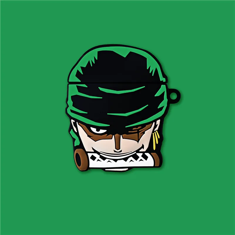 3D Cartoon Anime One Piece Silicone Zoro Case For Airpods 1/2 Pro Earphone Box Cover Wireless Bluetooth Headset Protection Cover
3D Cartoon Anime One Piece Silicone Zoro Case For Airpods 1/2 Pro Earphone Box Cover Wireless Bluetooth Headset Protection Cover