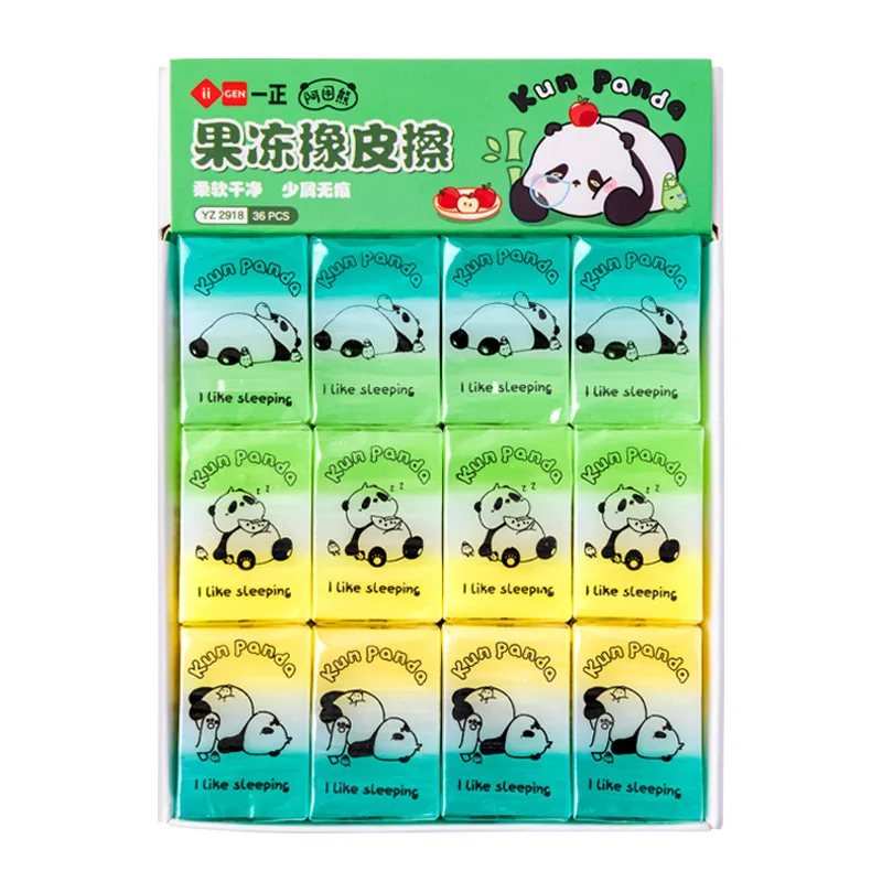 36 pcs/lot Creative Panda Eraser Cute Writing Drawing Pencil Erasers Stationery For Kids Gifts School Supplies
36 pcs/lot Creative Panda Eraser Cute Writing Drawing Pencil Erasers Stationery For Kids Gifts School Supplies