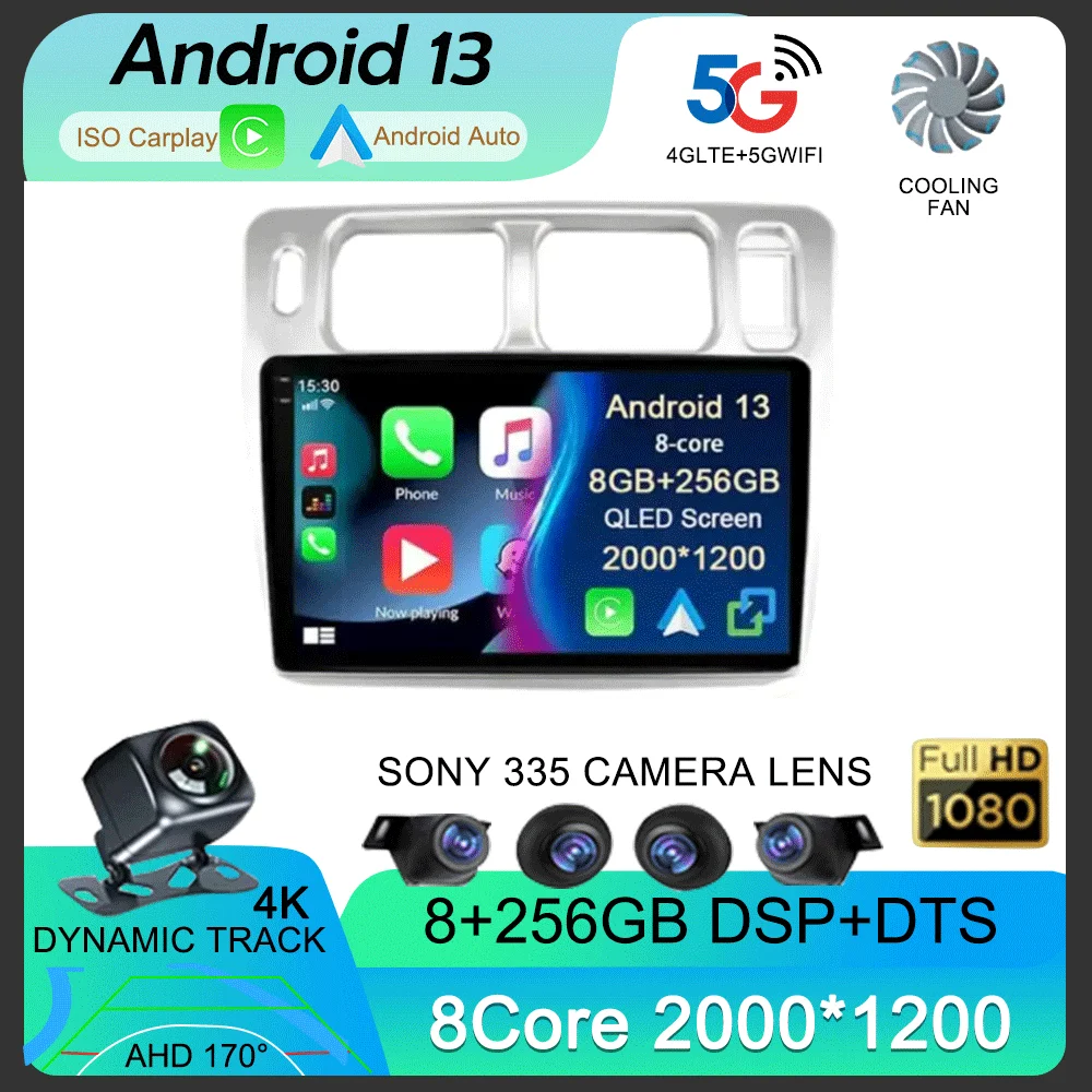 Автомобильное радио Android13 Carplay с поддержкой Wi-Fi и 4G для Mitsubishi Pajero iO 1998-2007, мультимедийный видеоплеер с GPS, стерео головное устройство 2din
Автомобильное радио Android13 Carplay с поддержкой Wi-Fi и 4G для Mitsubishi Pajero iO 1998-2007, мультимедийный видеоплеер с GPS, стерео головное устройство 2din