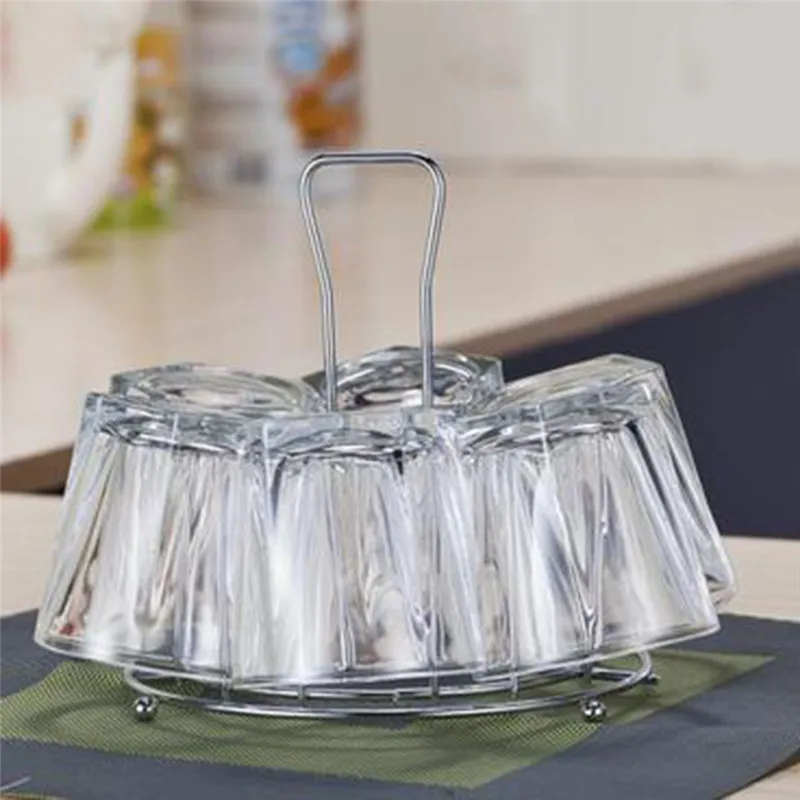 Iron Mug Rack Silver Water Cup Holder Home Storage Goblet Hook Tea Cup Storage Rack Home Organizer Kitchen Accessory
Iron Mug Rack Silver Water Cup Holder Home Storage Goblet Hook Tea Cup Storage Rack Home Organizer Kitchen Accessory