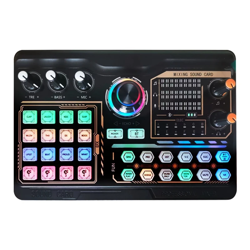 P300 Professional Podcast Live Sound Card For PC Smartphone Laptop Computer Vlog Recording Live Streaming Easy To Use
P300 Professional Podcast Live Sound Card For PC Smartphone Laptop Computer Vlog Recording Live Streaming Easy To Use