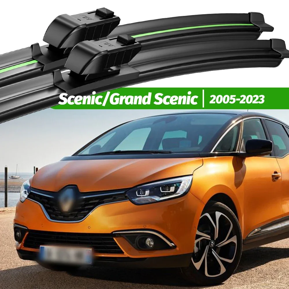 For Renault Scenic Grand Scenic 2 3 4 2005-2023 2pcs Front Windshield Wiper Blades 2006 2009 2016 Windscreen Window Accessories
For Renault Scenic Grand Scenic 2 3 4 2005-2023 2pcs Front Windshield Wiper Blades 2006 2009 2016 Windscreen Window Accessories