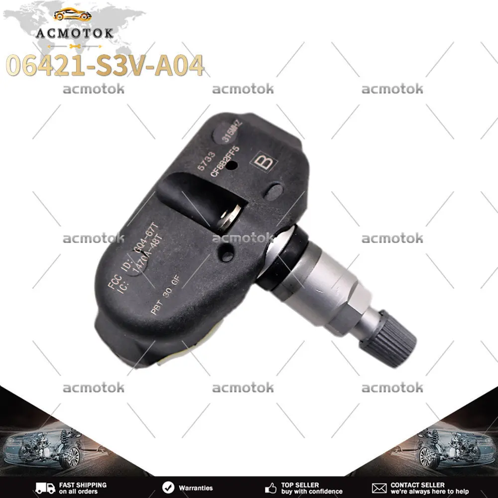 4 шт., TPMS 315 МГц 06421-S3V-A04 06421-S3V-A03 06421-S3V-A02 для Honda Ridgeline, Pilot / Acura MDX RL, строительный датчик давления
4 шт., TPMS 315 МГц 06421-S3V-A04 06421-S3V-A03 06421-S3V-A02 для Honda Ridgeline, Pilot / Acura MDX RL, строительный датчик давления