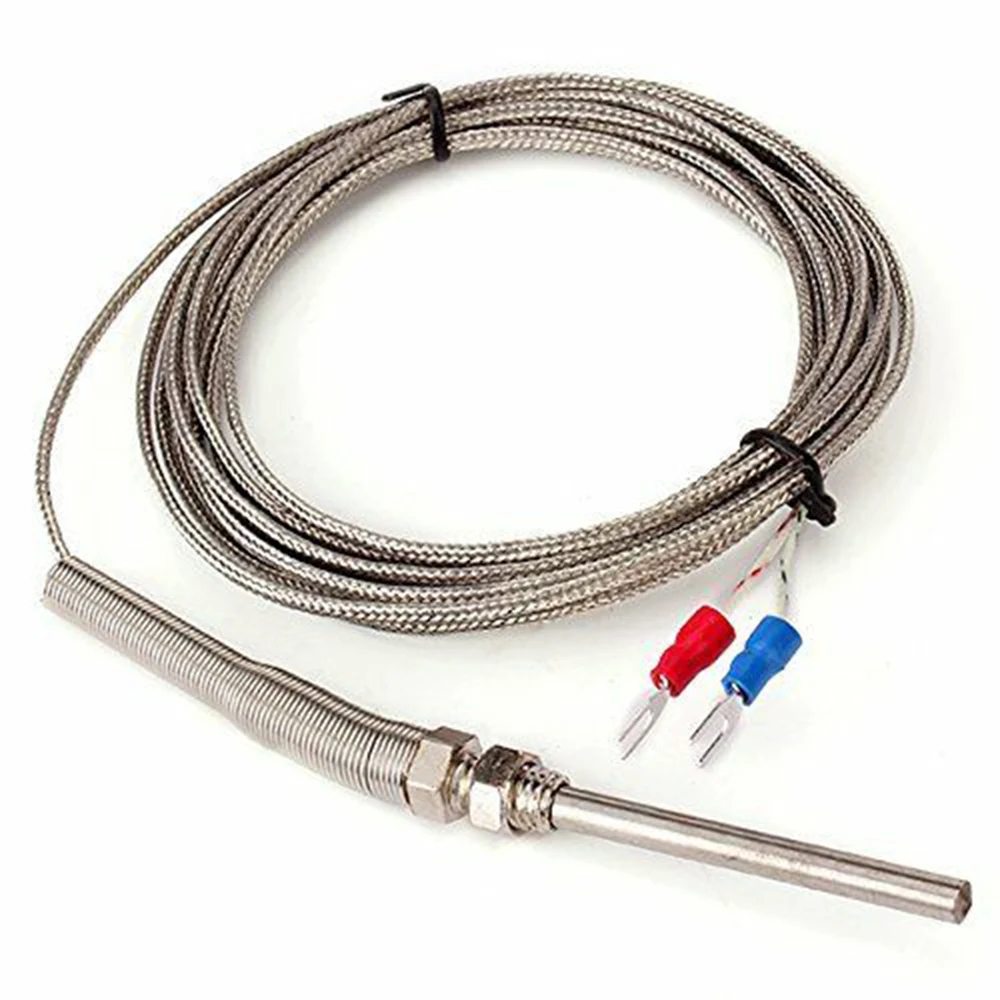 3/8" NPT K Type Thermocouple Stainless Steel Probe 50mm 3 Meters Cable Wire Length High Temperature -100~1250 ℃ Probe Sensor
3/8" NPT K Type Thermocouple Stainless Steel Probe 50mm 3 Meters Cable Wire Length High Temperature -100~1250 ℃ Probe Sensor
