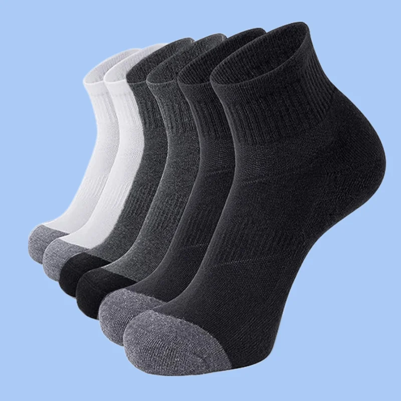High Quality 6/12 Pairs Elastic Cotton Socks Basketball Sports Socks Spring And Summer Black And White Men's Short Tube Socks
High Quality 6/12 Pairs Elastic Cotton Socks Basketball Sports Socks Spring And Summer Black And White Men's Short Tube Socks