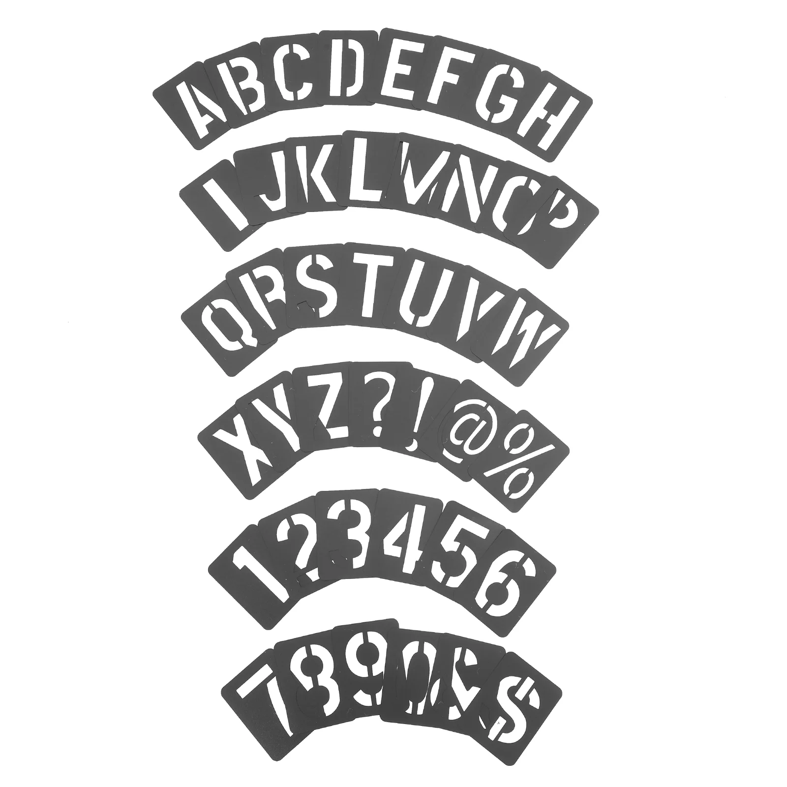 Inkjet Template Stencils Letters for Airbrush Number Alphabet Craft Plastic Mold Painting
Inkjet Template Stencils Letters for Airbrush Number Alphabet Craft Plastic Mold Painting