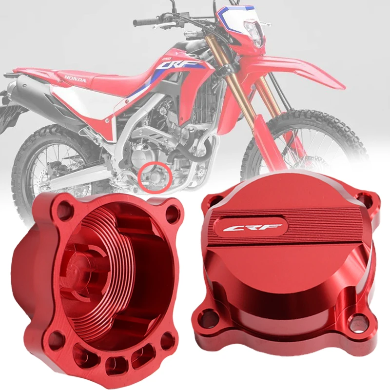 Engine Oil Filter Cover For HONDA CRF250L CRF300L/Rally CB300F CB 300R CBR 250R CMX300 CBF300N Motorcycle Accessories CNC Cap
Engine Oil Filter Cover For HONDA CRF250L CRF300L/Rally CB300F CB 300R CBR 250R CMX300 CBF300N Motorcycle Accessories CNC Cap