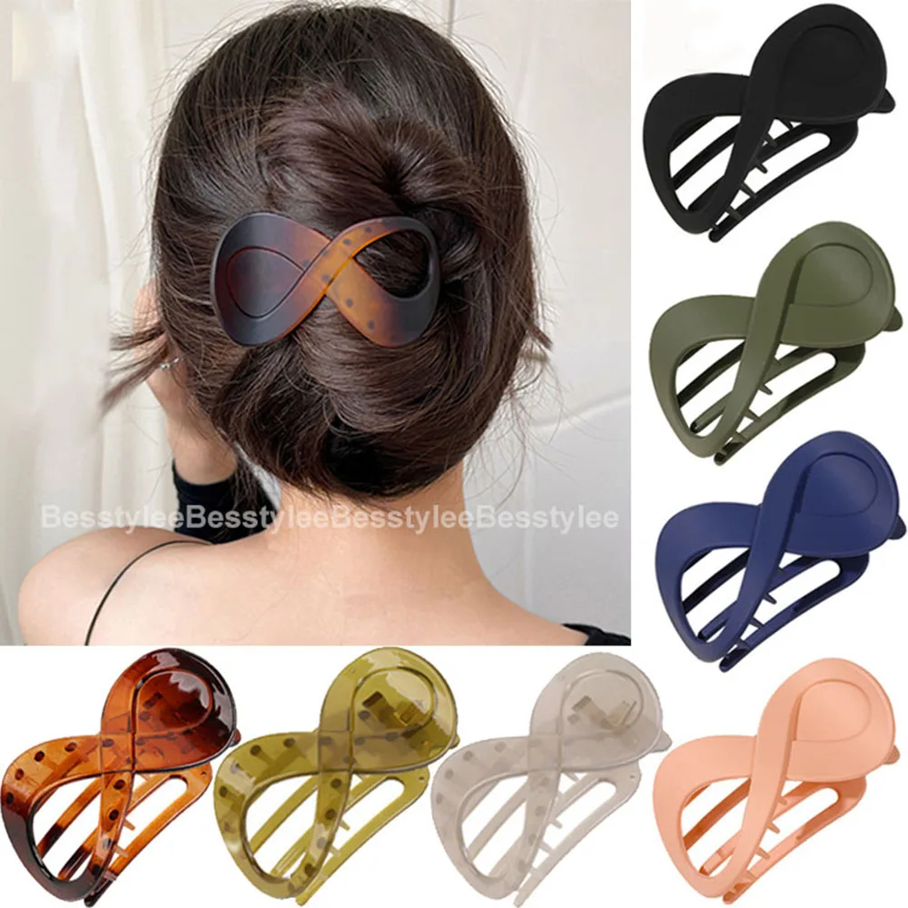 Fashion Plastic Hair Clips For Women Girls 8-shaped Barrettes Simple Hairpins Duckbill Hairgrips Headwear Hair Accessories
Fashion Plastic Hair Clips For Women Girls 8-shaped Barrettes Simple Hairpins Duckbill Hairgrips Headwear Hair Accessories