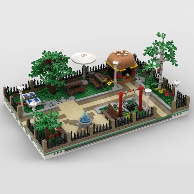 NEW 1079PCS City Hot Selling Street View Moc Modular city park Building DIY creative ideas Children Toy birthday Gift Blocks
NEW 1079PCS City Hot Selling Street View Moc Modular city park Building DIY creative ideas Children Toy birthday Gift Blocks
