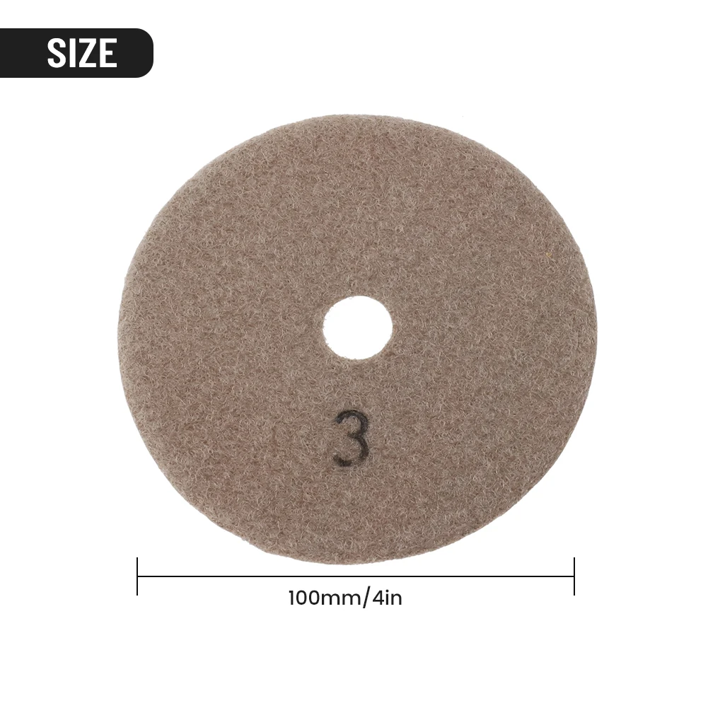Newest Replacement Universal Useful Polishing Pads Abrasive Tool 4inch Abrasive Wheels Granite Polishing Marble
Newest Replacement Universal Useful Polishing Pads Abrasive Tool 4inch Abrasive Wheels Granite Polishing Marble