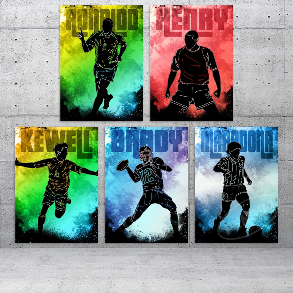 Home Decor HD Sports Athletes Painting Canvas Print Soul Of Icons Poster Modern Wall Art Modular Picture Bedroom Background Gift
Home Decor HD Sports Athletes Painting Canvas Print Soul Of Icons Poster Modern Wall Art Modular Picture Bedroom Background Gift