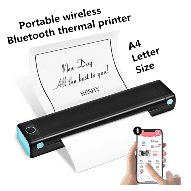 M08F Office Document Student Homework Portable Inkless HD USB Bluetooth A4 Thermal Printer for Windows MAC OS Android IOS
M08F Office Document Student Homework Portable Inkless HD USB Bluetooth A4 Thermal Printer for Windows MAC OS Android IOS