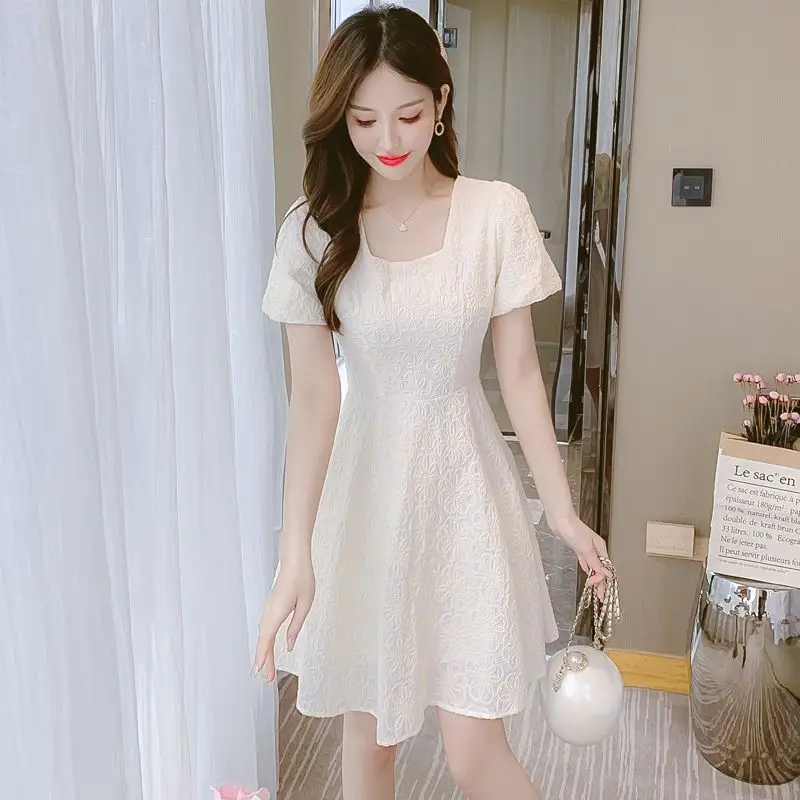 Casual Dress Female 2023 French dress women summer short sleeve dress small small fresh skirt fairy super fairy dress female
Casual Dress Female 2023 French dress women summer short sleeve dress small small fresh skirt fairy super fairy dress female