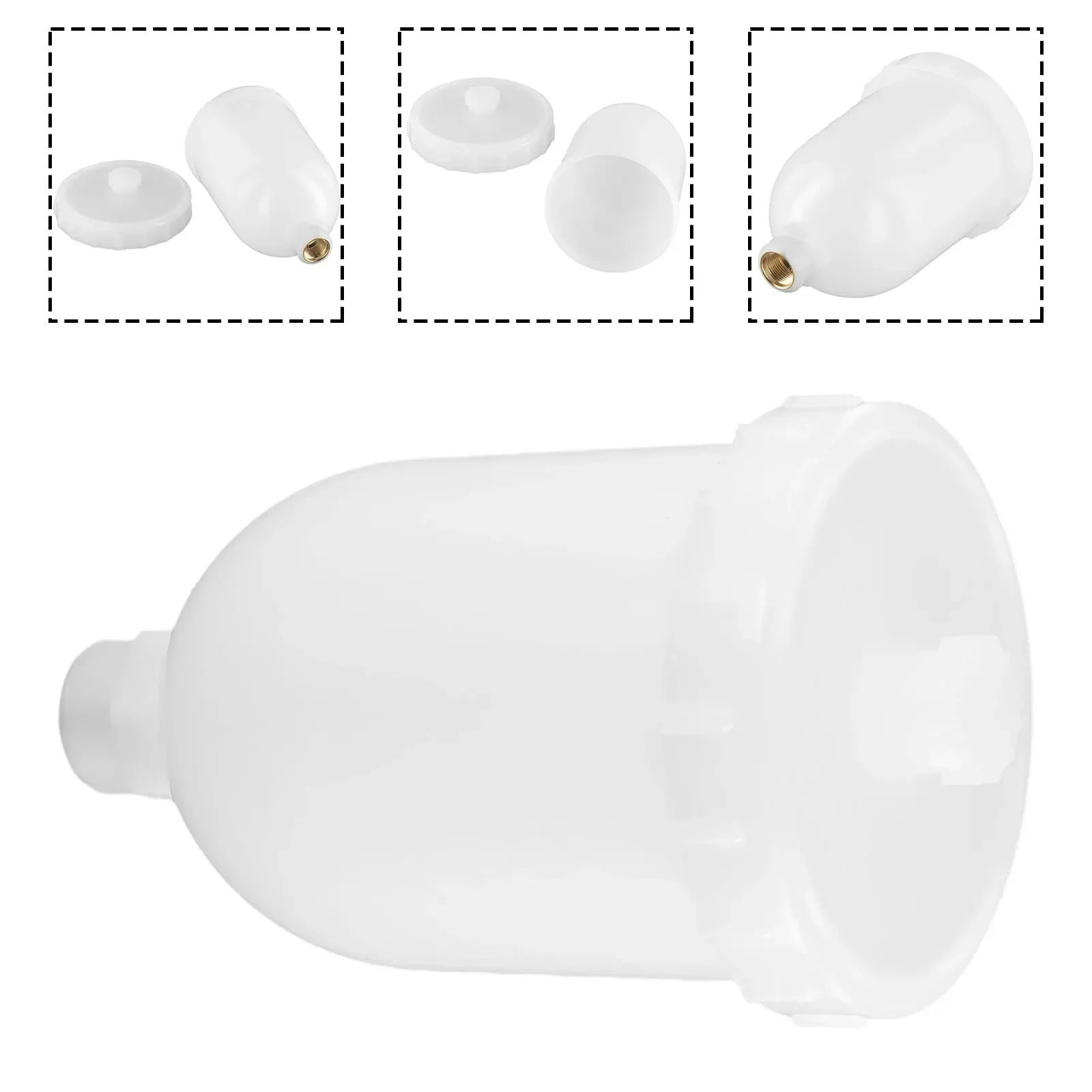 Plastic Pot Spray Paint Pot M14X1.0P Manual Mini Spray Paint Tool For H-2000 R-100 HVLP Spray Paint Tool 300ML Container
Plastic Pot Spray Paint Pot M14X1.0P Manual Mini Spray Paint Tool For H-2000 R-100 HVLP Spray Paint Tool 300ML Container