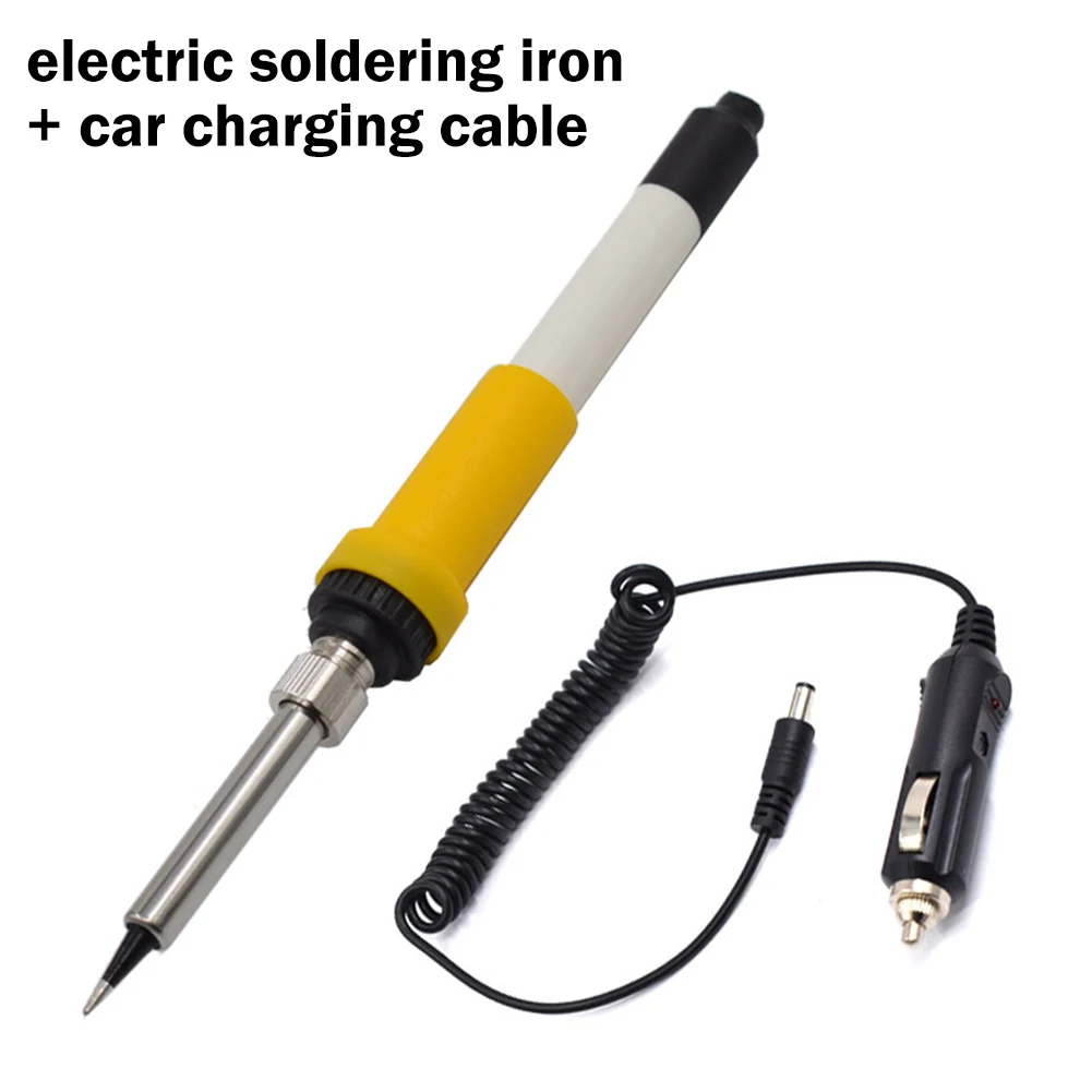 1pc Adjustable Temperature Electric Soldering Iron DC 12V 40W Welding Solder Rework Station Heat Pencil Tips Repair Tools
1pc Adjustable Temperature Electric Soldering Iron DC 12V 40W Welding Solder Rework Station Heat Pencil Tips Repair Tools