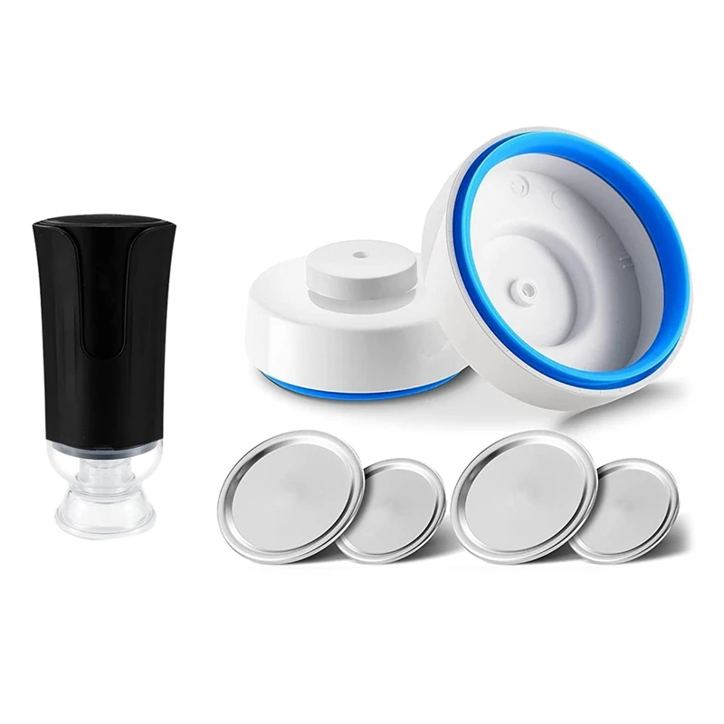Portable Jar Vacuum Sealer For Mason Food Vacuum Sealer Canning Jars Seal Pump Kit For Mason Jar Wide Regular Mouth
Portable Jar Vacuum Sealer For Mason Food Vacuum Sealer Canning Jars Seal Pump Kit For Mason Jar Wide Regular Mouth
