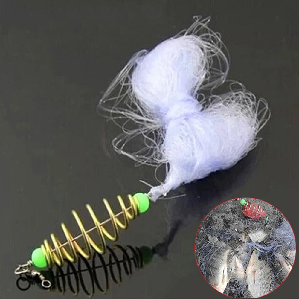 1 Pc Fishing Supplies Fishing Bait Nylon Multi Size Fishing Cage Luminous Netting Fishing Traps Fishing Net Spring Shoal
1 Pc Fishing Supplies Fishing Bait Nylon Multi Size Fishing Cage Luminous Netting Fishing Traps Fishing Net Spring Shoal
