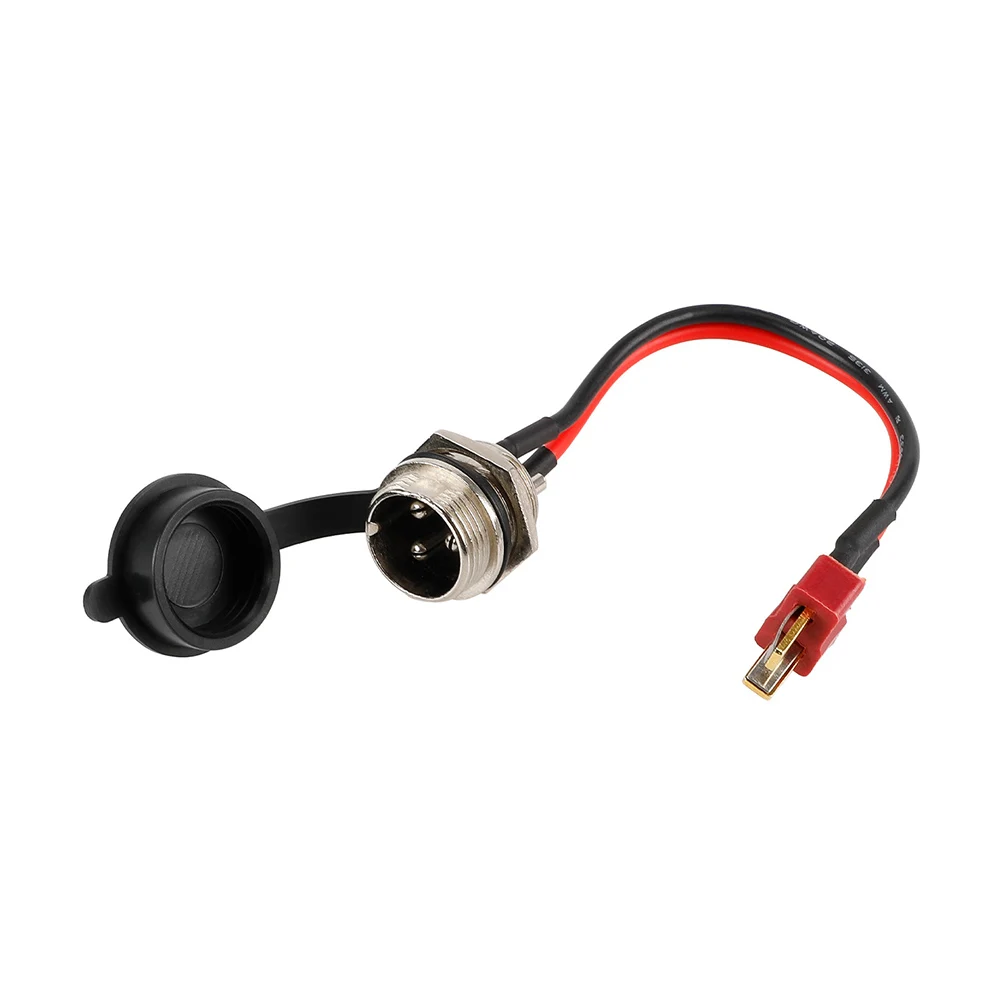 Electric EScooter Charging Male Socket Connector Plug And Female Plug Set 3 Pin 149mm T Type Charging Port For KugooM4
Electric EScooter Charging Male Socket Connector Plug And Female Plug Set 3 Pin 149mm T Type Charging Port For KugooM4