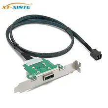 Computer Hard Disk Server Base Station Data Cable MINI SAS 26P Sff-8088 Female to Sff-8643 Transmission Cable 60cm
Computer Hard Disk Server Base Station Data Cable MINI SAS 26P Sff-8088 Female to Sff-8643 Transmission Cable 60cm