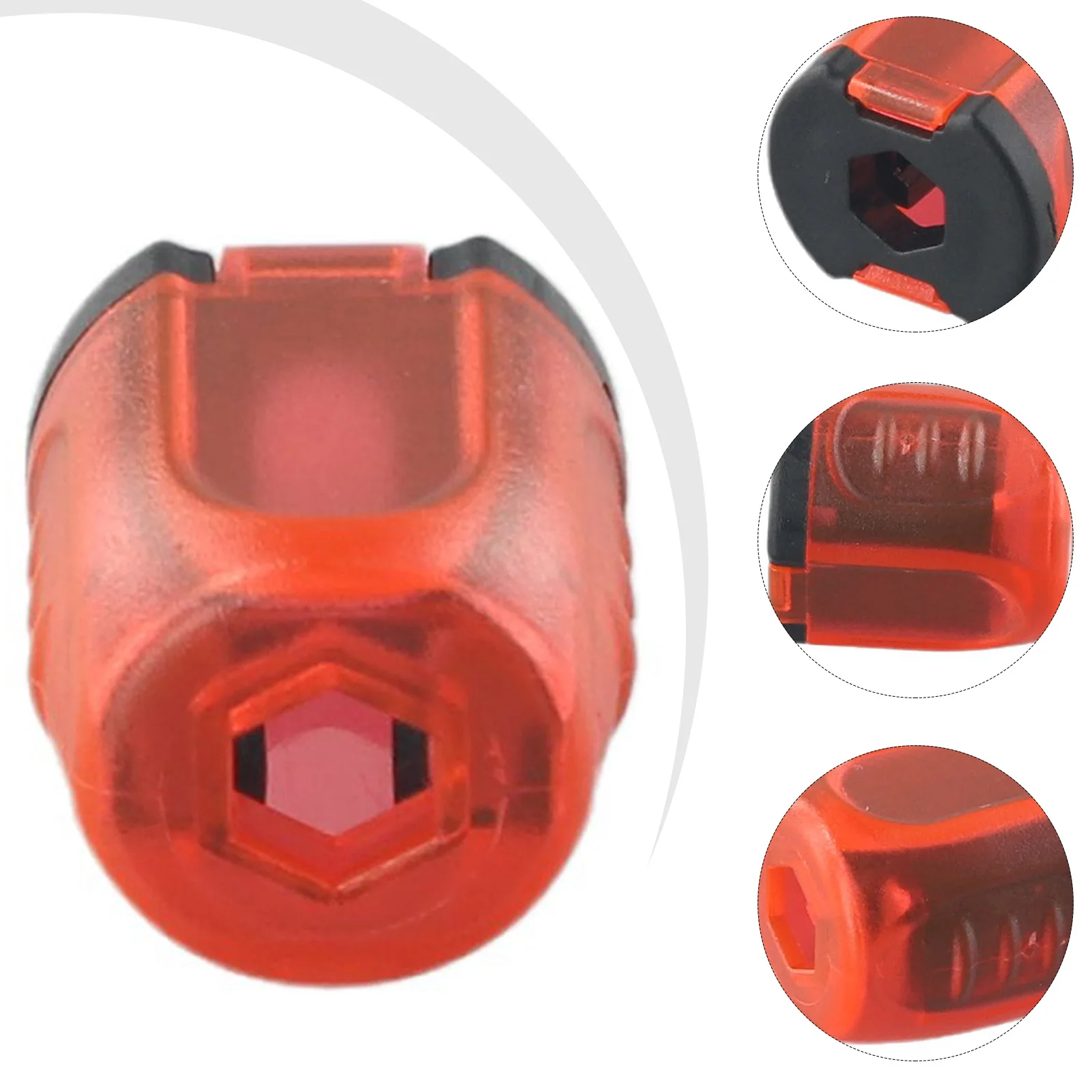 For Drill Bits Magnetizer Degauss Magnetic Ring Plastic Screwdriver Magnetizer Wear Resistance For 6.35mm Shank
For Drill Bits Magnetizer Degauss Magnetic Ring Plastic Screwdriver Magnetizer Wear Resistance For 6.35mm Shank
