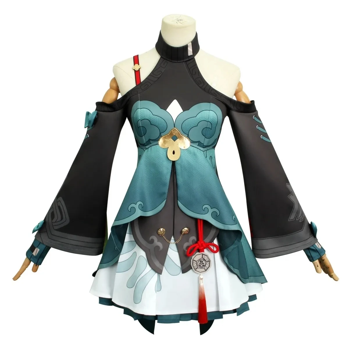 Новые товары, Honkai: Star Rail Qingque полный набор костюмы для косплея Cosplay в старинном стиле аниме Женский Игровой набор
Новые товары, Honkai: Star Rail Qingque полный набор костюмы для косплея Cosplay в старинном стиле аниме Женский Игровой набор
