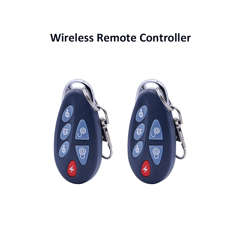 

2pcs/Lot Wireless Keyfob Remote Controller with Arm/Disarm/Home Arm/SOS Function 433MHz/868MHz for Focus ST-VGT, ST-IIIB ,HA-VGW