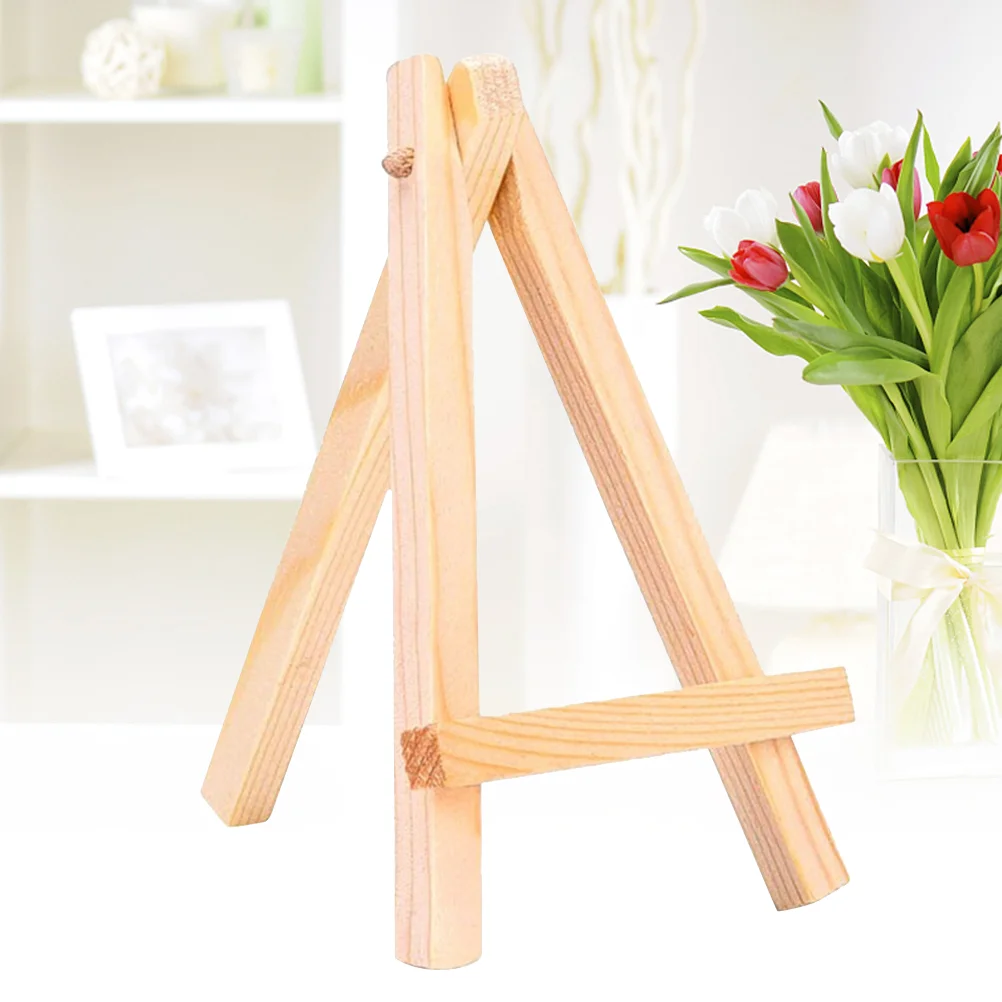 Wood Mini Easel Frame Triangle Wedding Table Number Card Stand Photo Display Holder Kids Painting Craft Artist Supplies
Wood Mini Easel Frame Triangle Wedding Table Number Card Stand Photo Display Holder Kids Painting Craft Artist Supplies