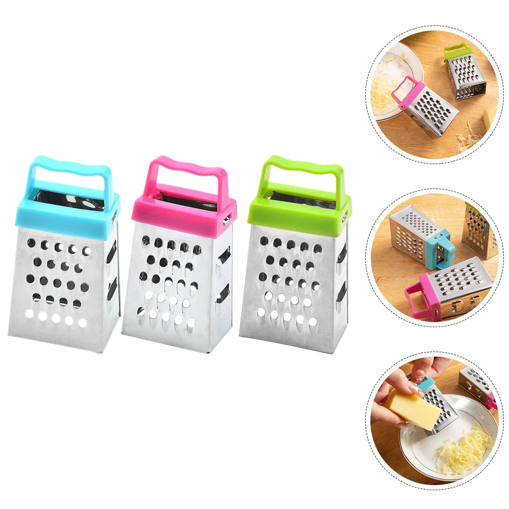 3 Pcs Mini Grater Vegetable Kitchen Gadget Multi-use for Food Plastic Multifunctional
3 Pcs Mini Grater Vegetable Kitchen Gadget Multi-use for Food Plastic Multifunctional