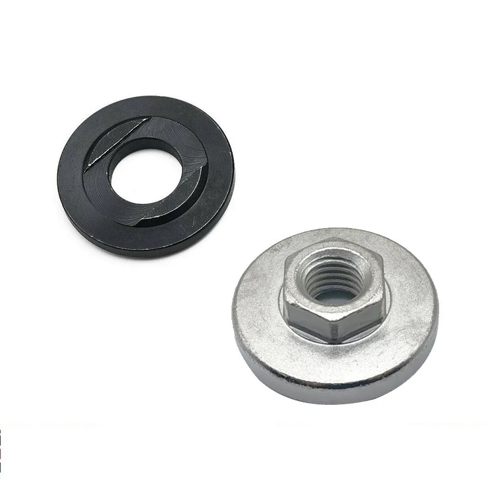M14 Thread Metal Flange Nut Quick Change Hexagon Griders Steel Lock Nuts For 125/150/180/230 Type Angle Grinder Power Tool Parts
M14 Thread Metal Flange Nut Quick Change Hexagon Griders Steel Lock Nuts For 125/150/180/230 Type Angle Grinder Power Tool Parts
