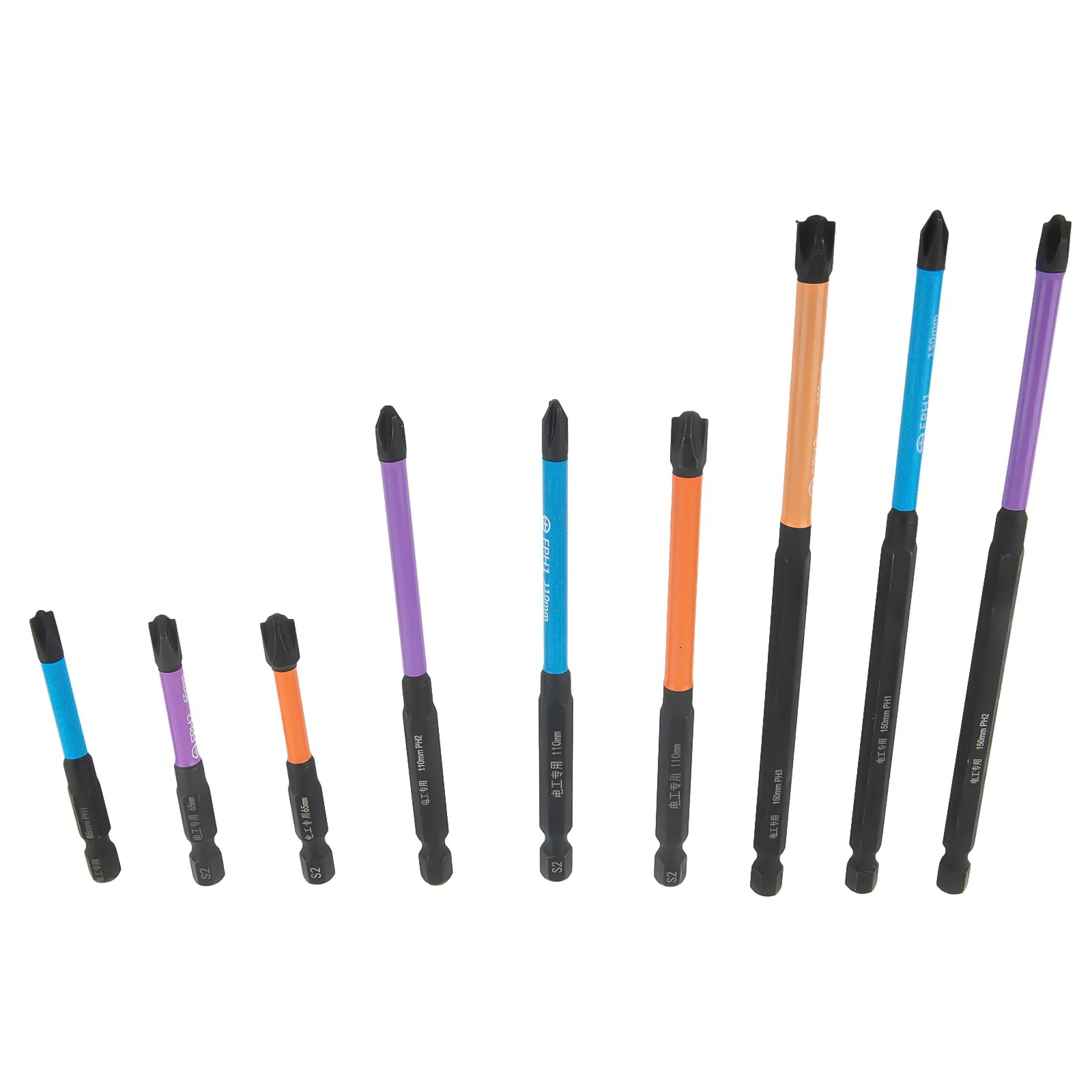 Slotted Cross Screwdriver Special 65-150mm 9X Alloy Steel HRC63 Hardness Magnetic For Electrician FPH1 FPH2 FPH3
Slotted Cross Screwdriver Special 65-150mm 9X Alloy Steel HRC63 Hardness Magnetic For Electrician FPH1 FPH2 FPH3