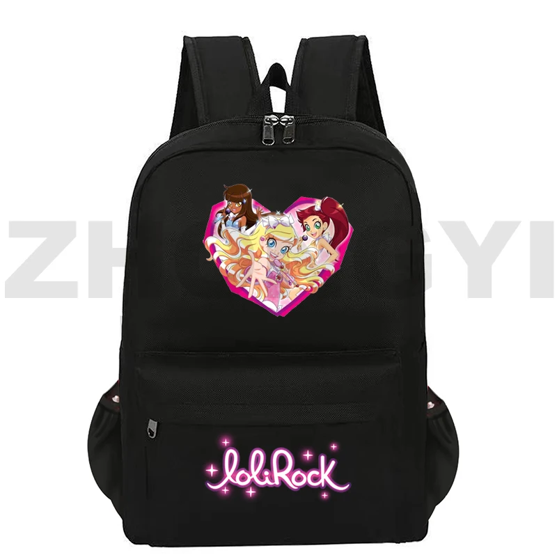 Рюкзак женский с рисунком аниме Lolirock, кавайный ранец для девочек-подростков, дорожная сумка для студентов 
Рюкзак женский с рисунком аниме Lolirock, кавайный ранец для девочек-подростков, дорожная сумка для студентов