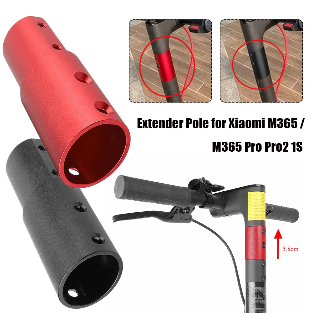 Aluminum Alloy Scooter Extension Handlebar Extender Tube for Xiaomi M365 /M365 Pro Pro2 1S Electric Scooter Accessories
Aluminum Alloy Scooter Extension Handlebar Extender Tube for Xiaomi M365 /M365 Pro Pro2 1S Electric Scooter Accessories