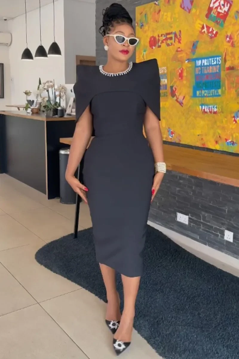 KEXU Fashion Elegant Office Lady Women High Waist Bodycon Midi OL Dress Party Clubwaer with Butterfly Sleeve Cover-ups Tops
KEXU Fashion Elegant Office Lady Women High Waist Bodycon Midi OL Dress Party Clubwaer with Butterfly Sleeve Cover-ups Tops