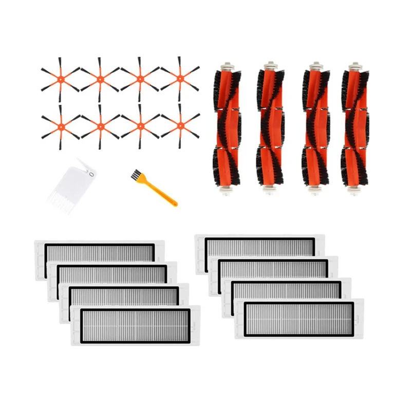 Запчасти для робота-пылесоса Xiaomi MI 2 Roborock S50 S51, фильтр НЕРА + боковая щетка + основная щетка, аксессуары
Запчасти для робота-пылесоса Xiaomi MI 2 Roborock S50 S51, фильтр НЕРА + боковая щетка + основная щетка, аксессуары