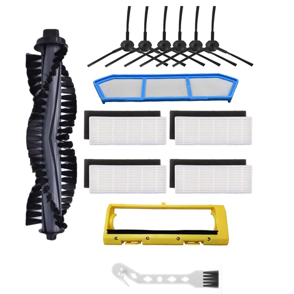 Replacement Roller Brush Side Brushes HEPA Filters Compatible for Ilife A4 A4S A40 Robot Vacuum Cleaner Accessories
Replacement Roller Brush Side Brushes HEPA Filters Compatible for Ilife A4 A4S A40 Robot Vacuum Cleaner Accessories