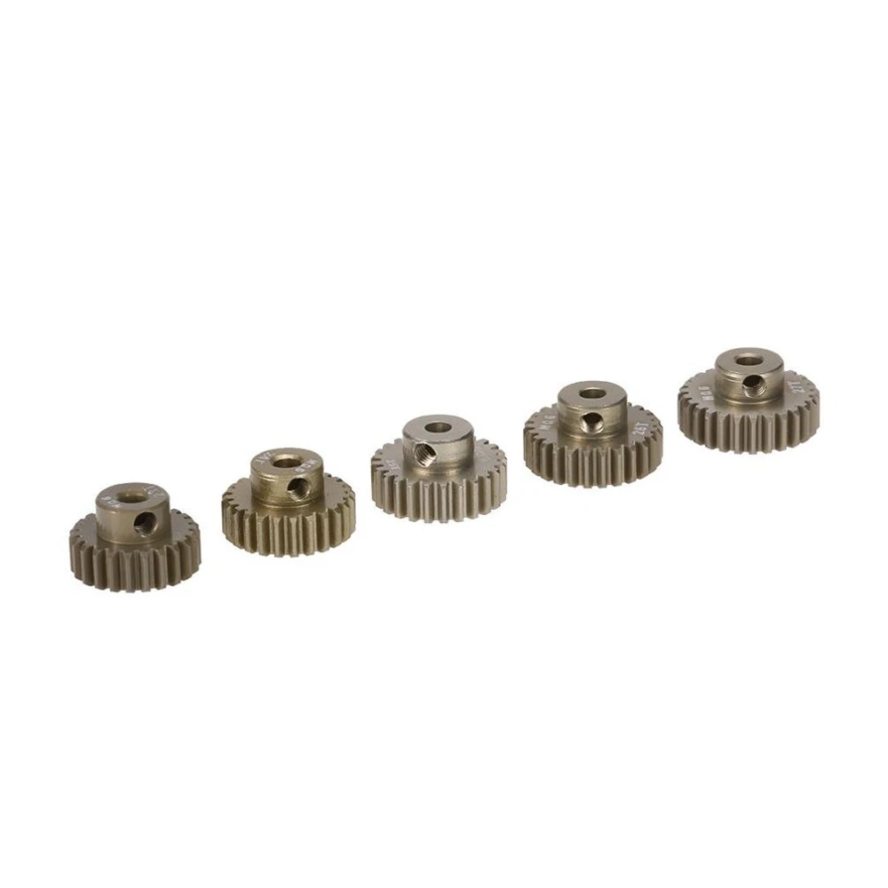 M0.6 3.175mm 23T 24T 25T 26T 27T 0.6 Module Pinion Motor Gear for 1/8 1/10 RC Off-road Buggy Truck Brushed Brushless
M0.6 3.175mm 23T 24T 25T 26T 27T 0.6 Module Pinion Motor Gear for 1/8 1/10 RC Off-road Buggy Truck Brushed Brushless