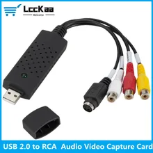 USB 2.0 to RCA Adapter Converter Video Capture Card VHS to Digital Converter VCR TV to Digital Converter Support Win 7/8/10
USB 2.0 to RCA Adapter Converter Video Capture Card VHS to Digital Converter VCR TV to Digital Converter Support Win 7/8/10