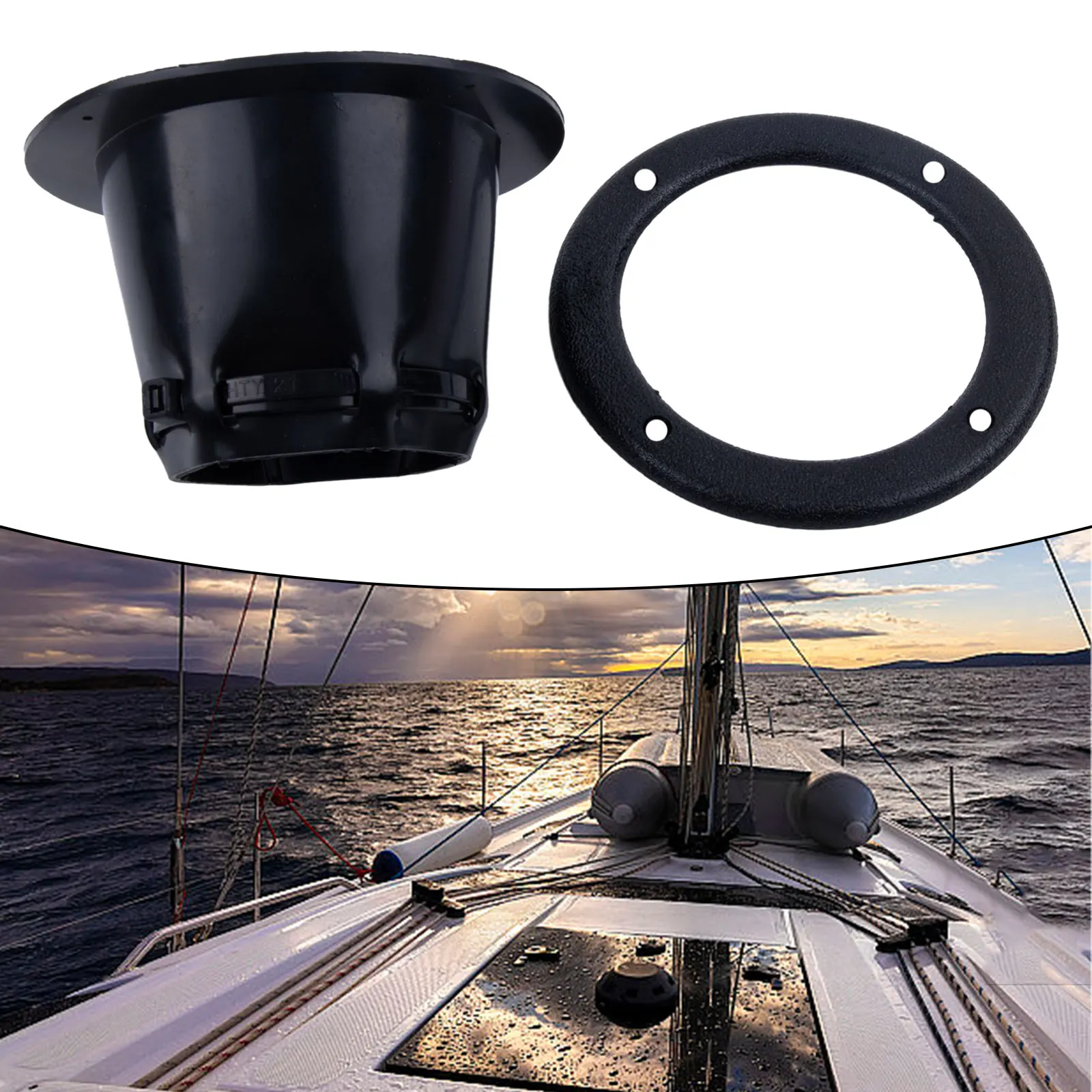 Universal Marine Transom Boat Cable Boot Accessories Black Boat Steering Cable Boot Dia. 120mm Durable High Quality
Universal Marine Transom Boat Cable Boot Accessories Black Boat Steering Cable Boot Dia. 120mm Durable High Quality