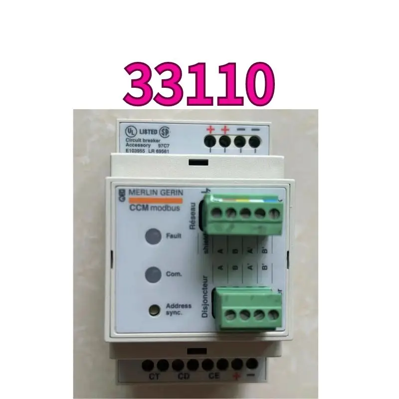 

The second-hand 33110 CCM Modbus communication module tested OK and its function is intact