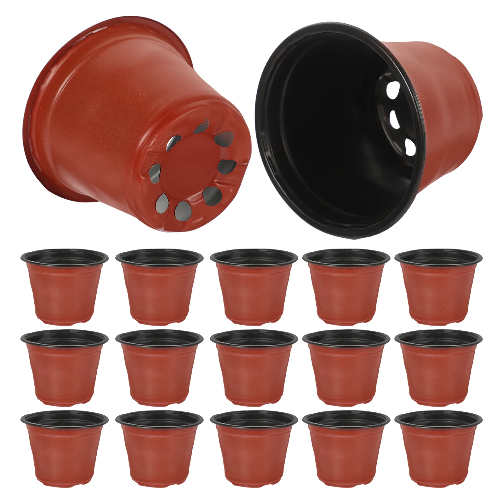 20 Pcs Seedling Pot Balcony Flower Pots Garden Flower Pots Plastic Decor Decorative Bulk Flower Potser
20 Pcs Seedling Pot Balcony Flower Pots Garden Flower Pots Plastic Decor Decorative Bulk Flower Potser