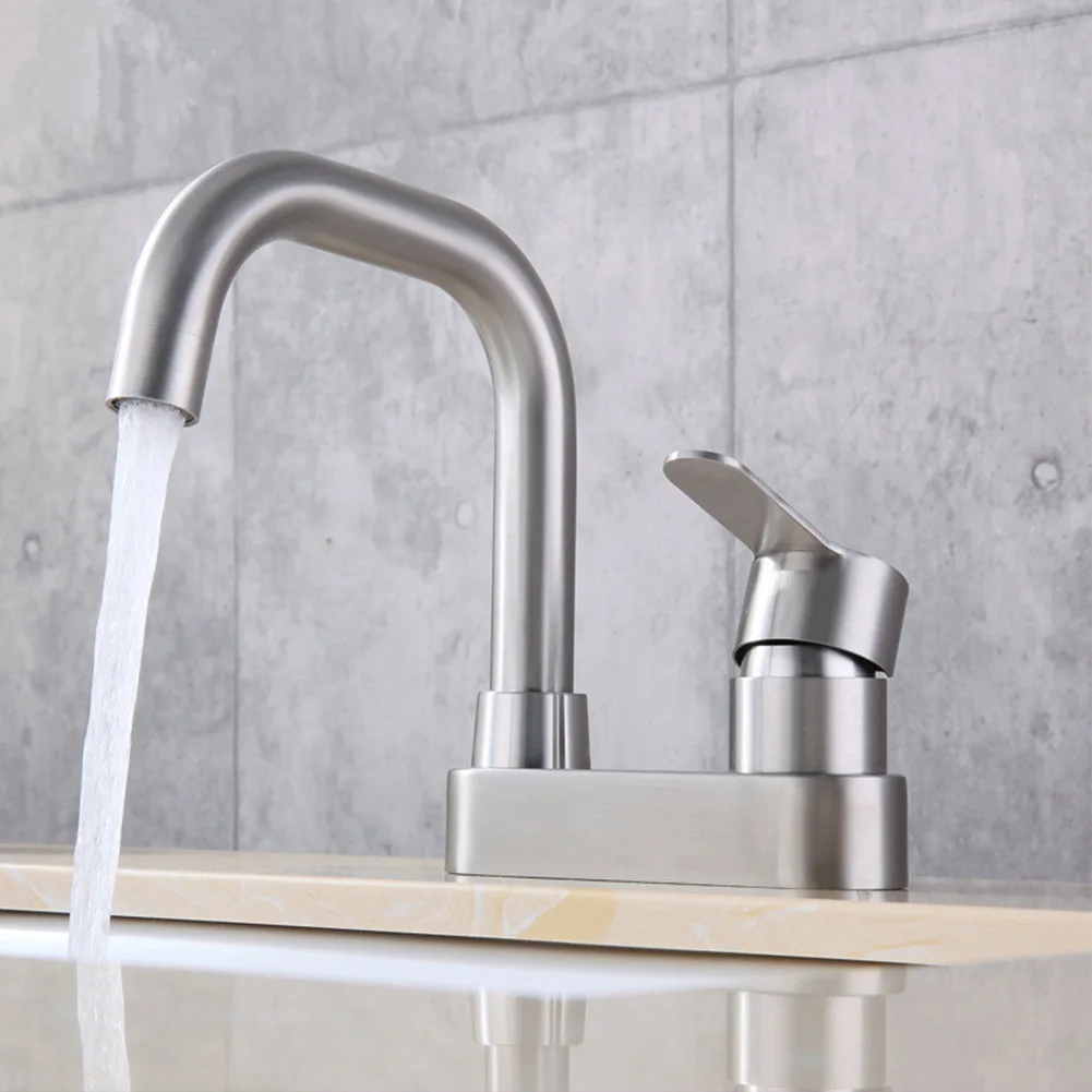 Tap Basin Sink Tap Accessories Single Handle Sink Faucet 304 Stainless Steel Basin Faucet Ceramic Valve For Bathroom Kitchen
Tap Basin Sink Tap Accessories Single Handle Sink Faucet 304 Stainless Steel Basin Faucet Ceramic Valve For Bathroom Kitchen