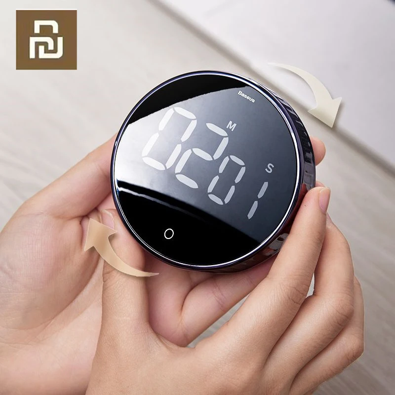 Youpin Magnetic Kitchen Timer Digital Timer Manual Countdown Alarm Clock Mechanical Cooking Timer Cooking Shower Study Stopwatch
Youpin Magnetic Kitchen Timer Digital Timer Manual Countdown Alarm Clock Mechanical Cooking Timer Cooking Shower Study Stopwatch