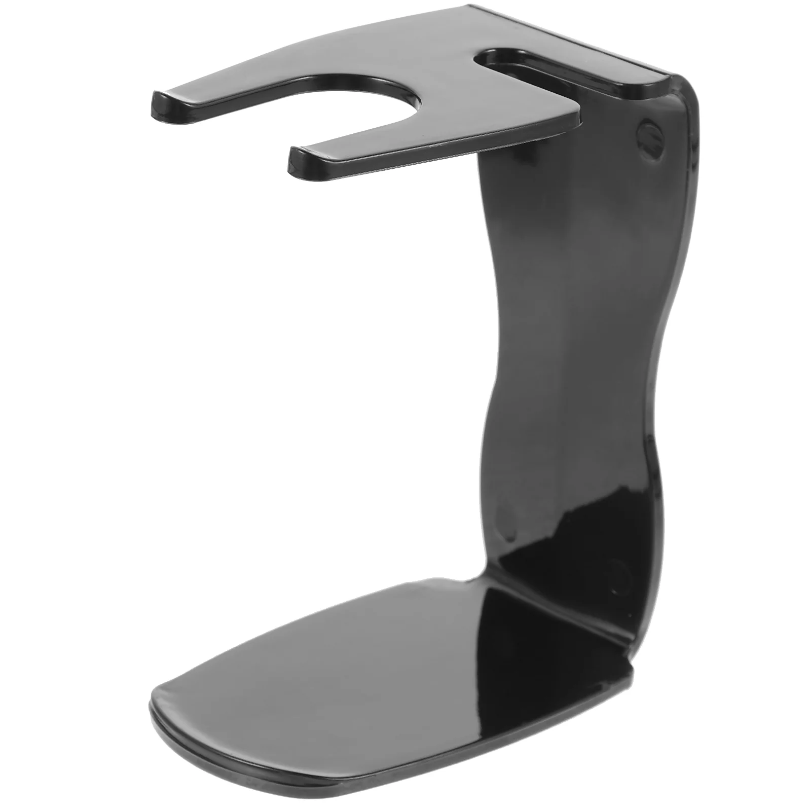 

Safety Razor And Shaving Brush Display Stand Shaving Accessory Men Black Holder Shaving Tool Stand