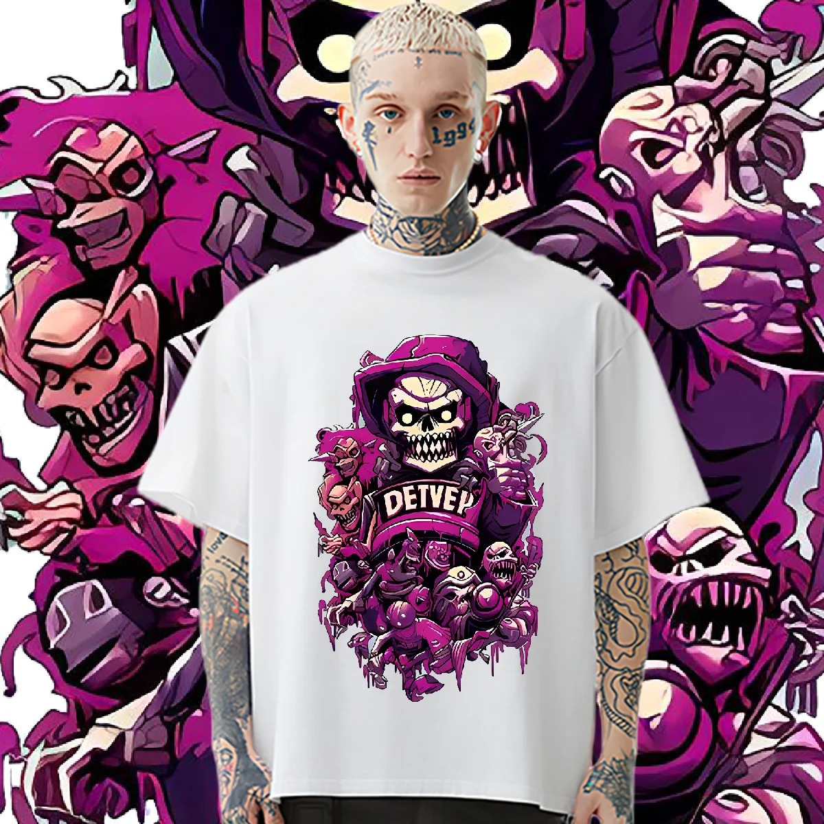 New 2024 Oversized Loose Round Neck Harajuku Tshirt Men Lowcost XL Tees European Summer Hot Sale Slight Stretch Shirt
New 2024 Oversized Loose Round Neck Harajuku Tshirt Men Lowcost XL Tees European Summer Hot Sale Slight Stretch Shirt