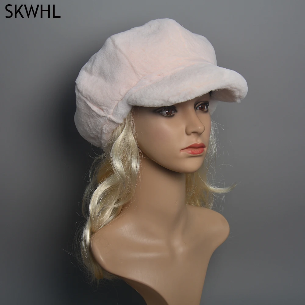 New Style Ladies Winter Whole Rex Rabbit Fur Hat Stretchy Hand-Woven Warm And Leisure Thickened Cap
New Style Ladies Winter Whole Rex Rabbit Fur Hat Stretchy Hand-Woven Warm And Leisure Thickened Cap