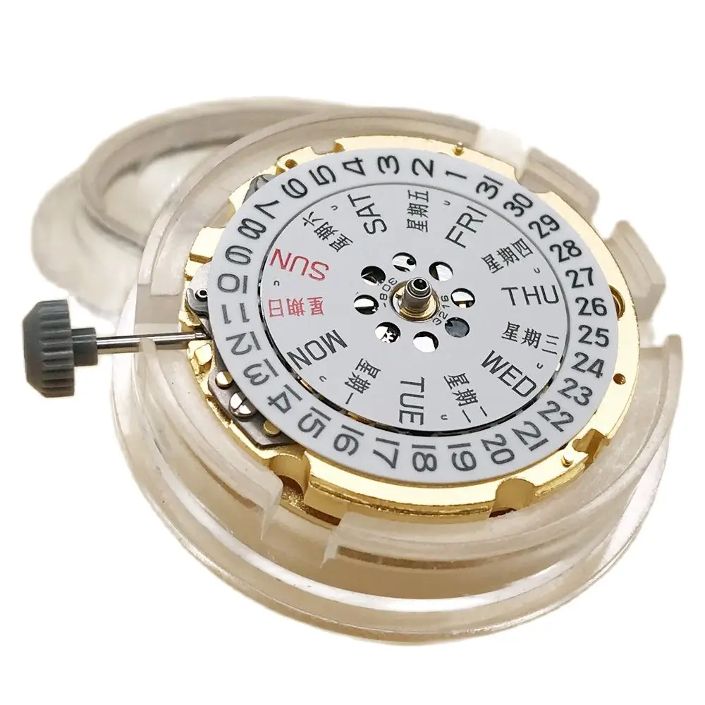 

Japan Miyota Golden Mechanical Movement 8205 Twenty-One Jewels Quick Day/Date Window AAA+ Quality Automatic Self-winding Movt