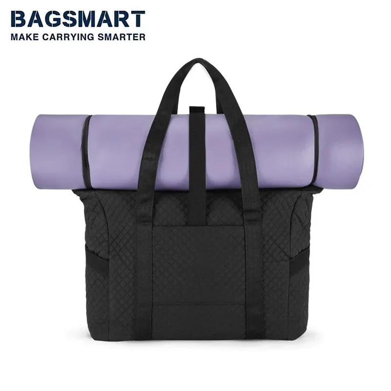 BAGSMART Large Tote Bag For Women Travel Duffle Bag With Yoga Mat Buckle For Gym Work Bussiness Students Casual Shoulder Bag
BAGSMART Large Tote Bag For Women Travel Duffle Bag With Yoga Mat Buckle For Gym Work Bussiness Students Casual Shoulder Bag